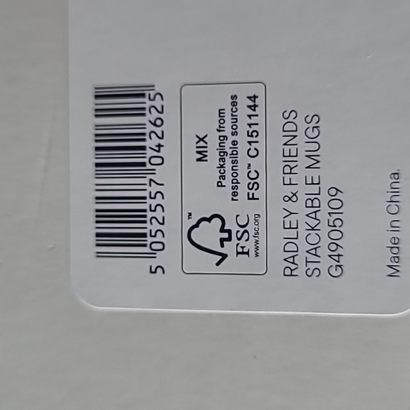 Radley & Friends Stackable Mugs - Picture 4 of 4